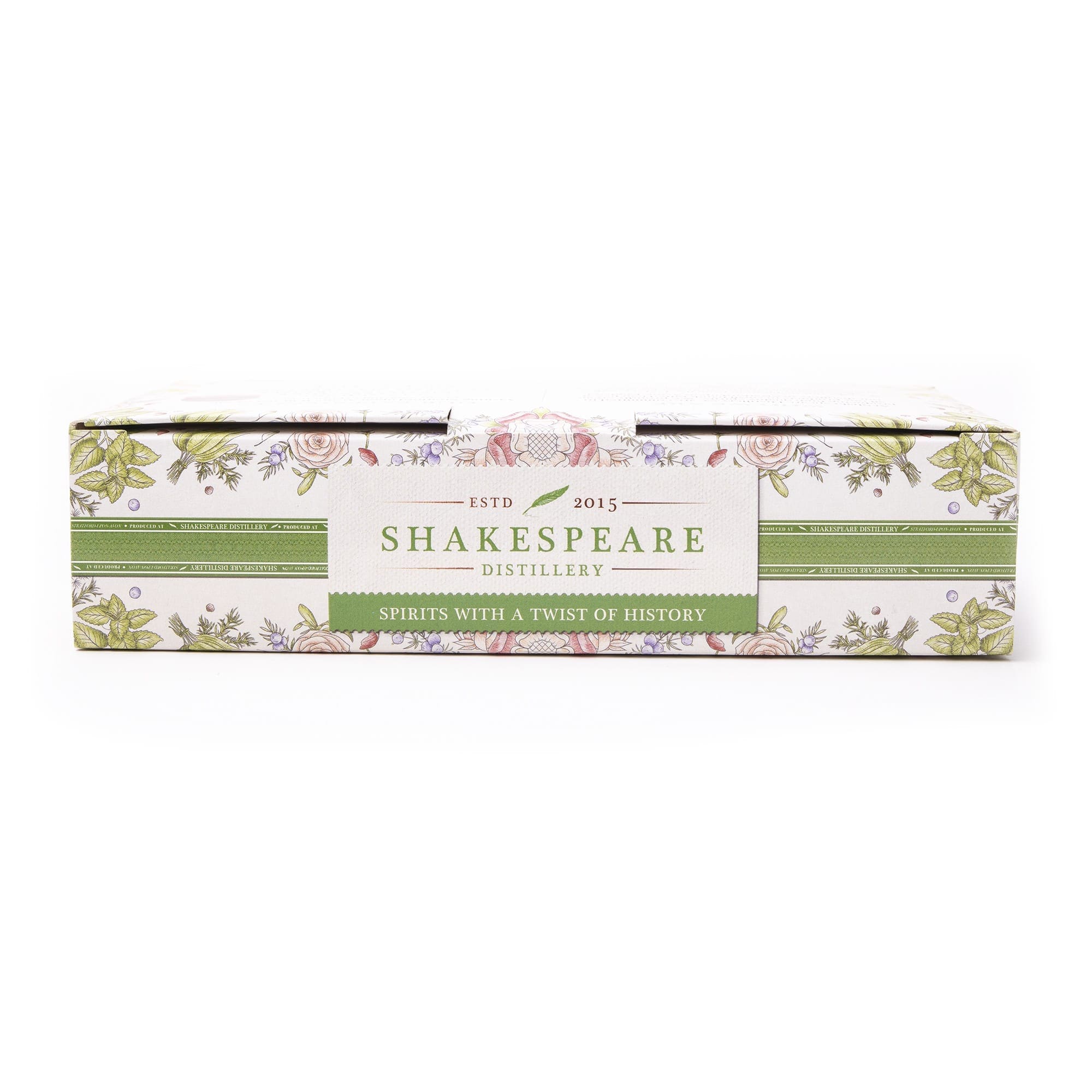 top of mini gin set box