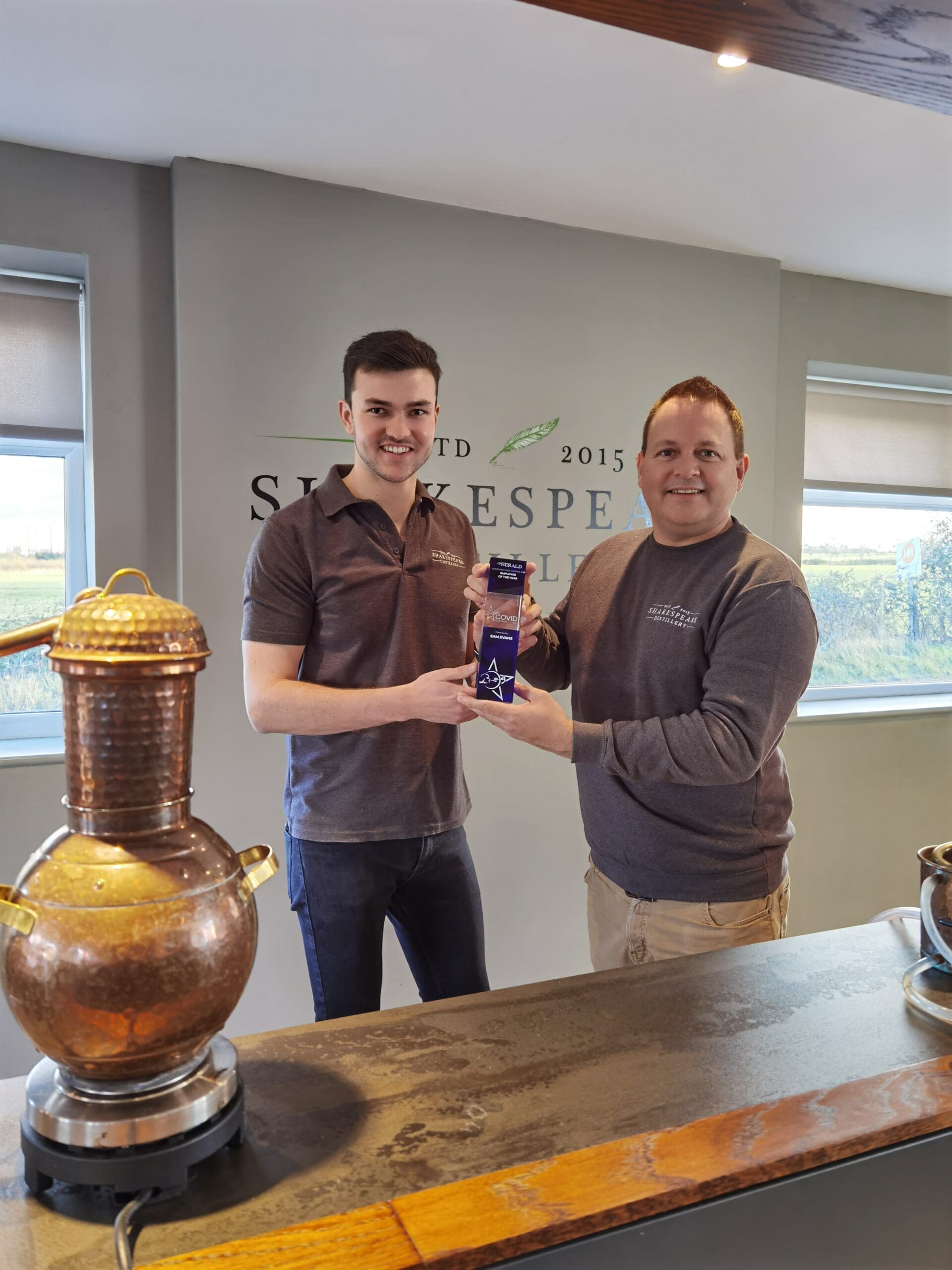 Featured image for “Sam wins Employee of the Year Award!”