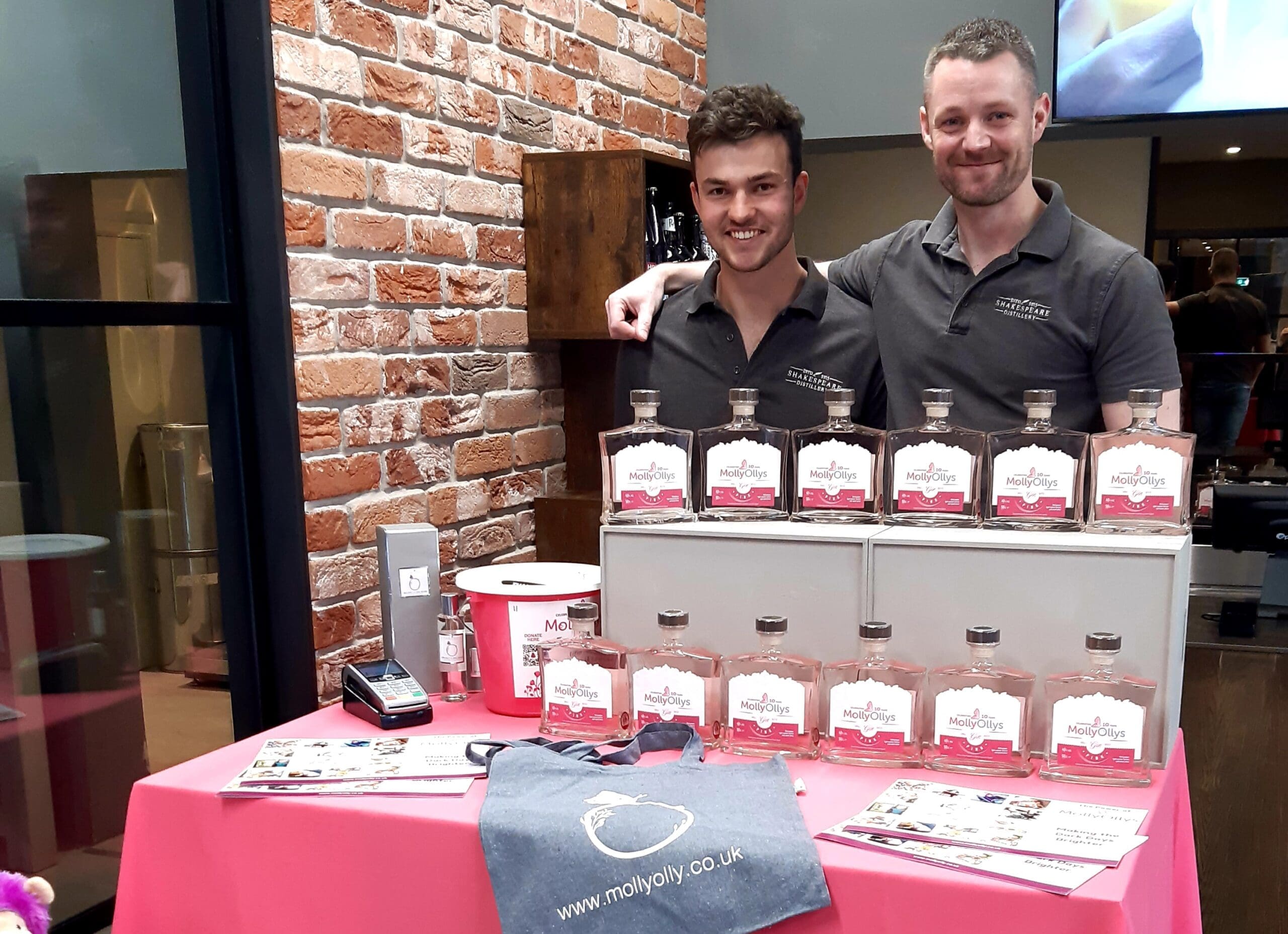 Featured image for “Our first contract distilling project with local charity Molly Olly’s Wishes”