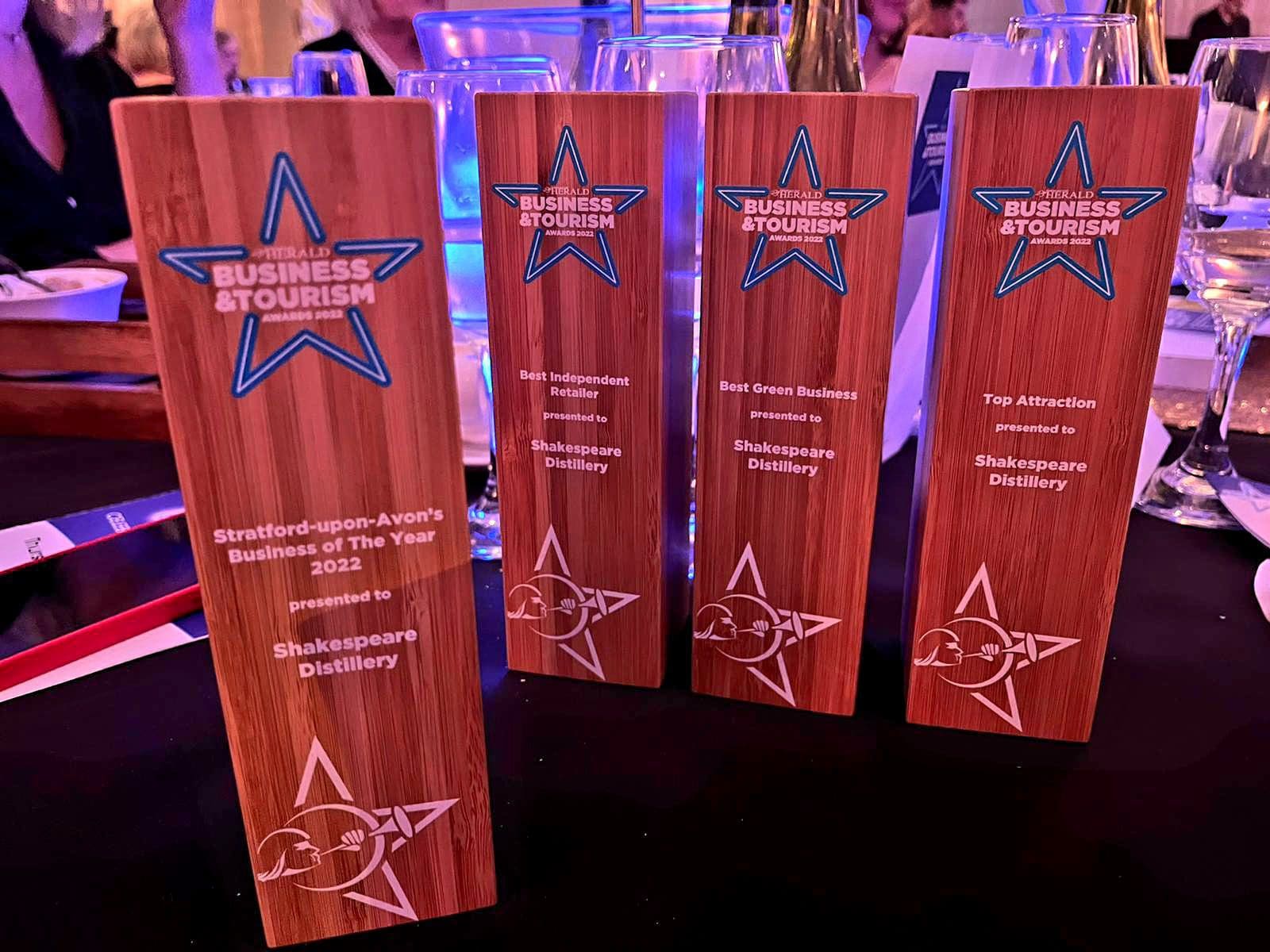Featured image for “Four awards scooped at the Stratford Herald Business and Tourism Awards!”
