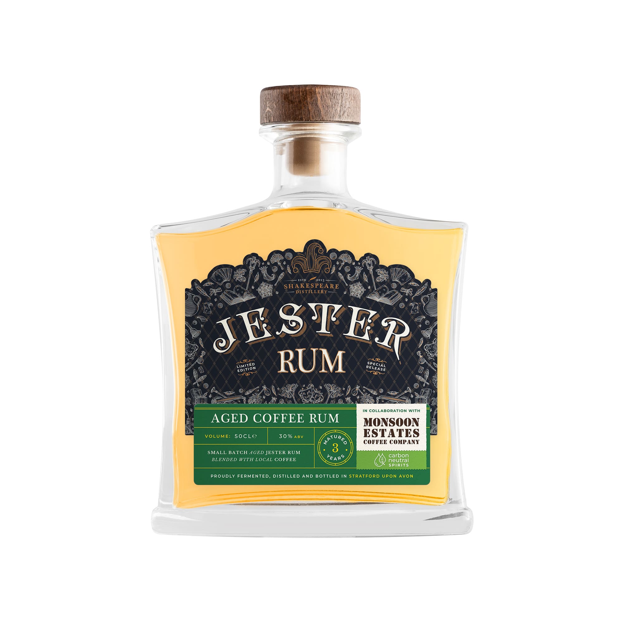 aged coffee jester rum