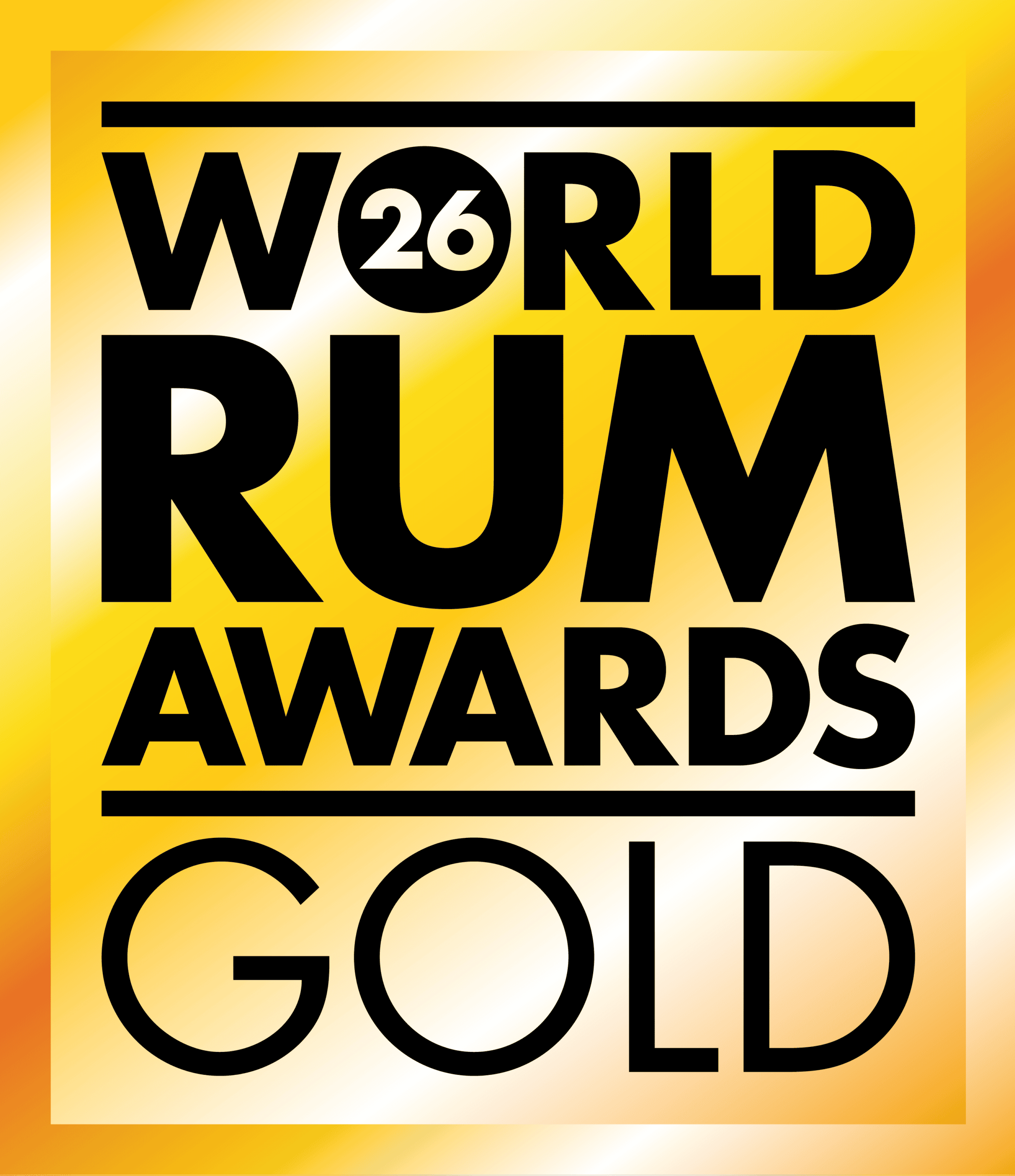 World Rum Awards Gold Badge