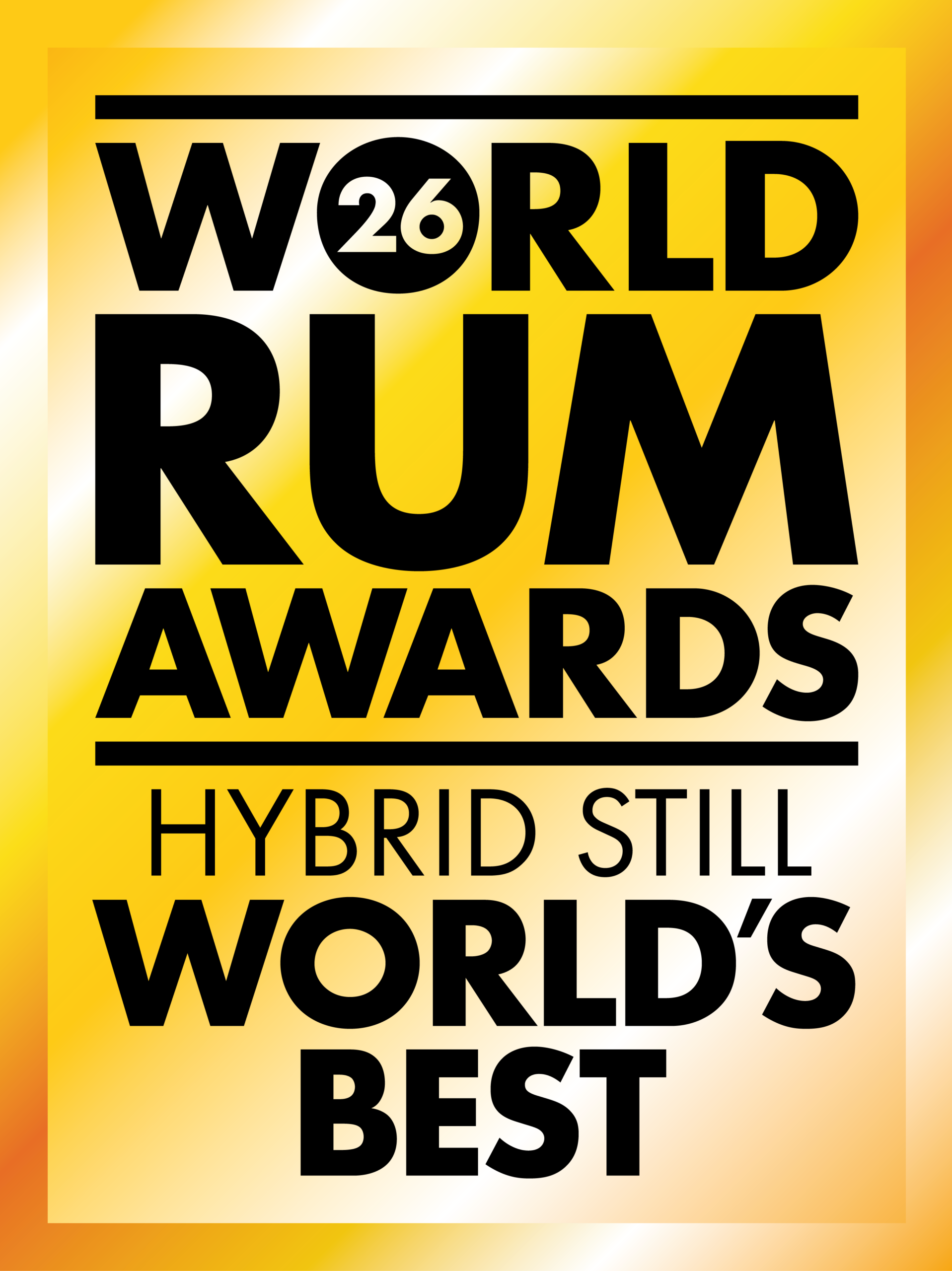 World Rum Awards Gold Badge Style Winner