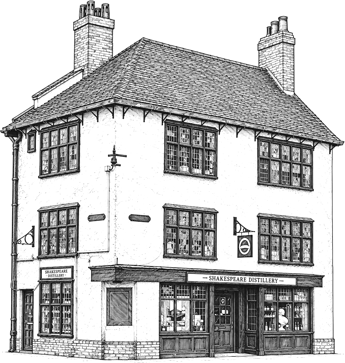 1 high st line art